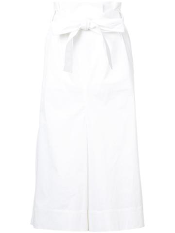 Kuho High Waisted Culottes - White