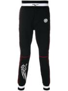 Plein Sport Embroidered Patch Track Pants - Black
