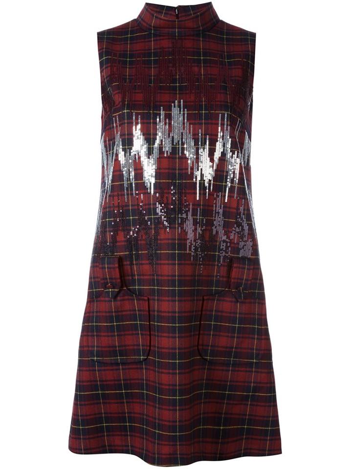 Giamba Checked Dress