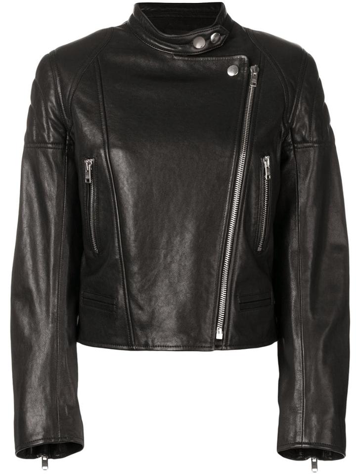 Isabel Marant Bald Biker Jacket - Black