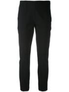 Vince - Front Seam Leggings - Women - Cotton/nylon/spandex/elastane - M, Black, Cotton/nylon/spandex/elastane