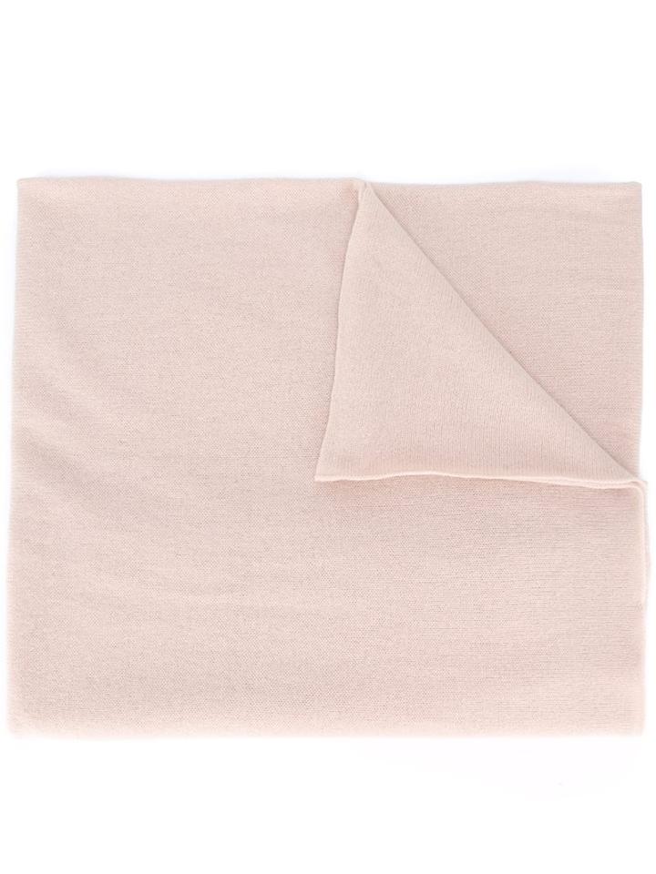 Allude Knit Scarf, Women's, Pink/purple, Cashmere