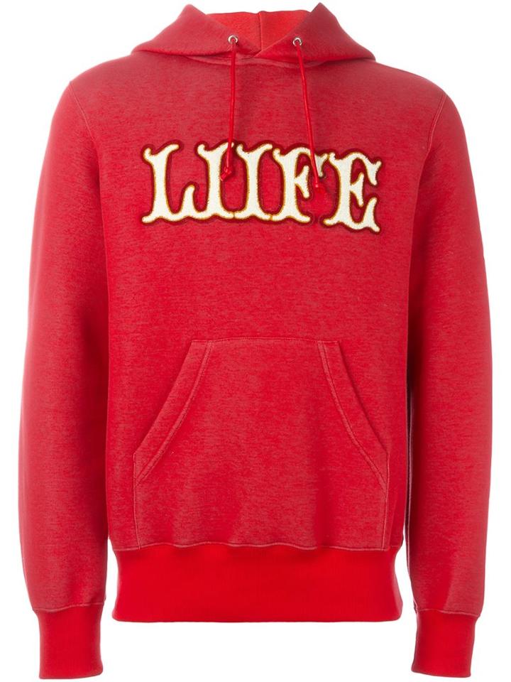 Sacai Liife Applique Hoodie