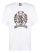 Hilfiger Collection Embroidered Crest T-shirt - White