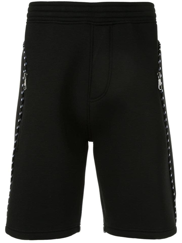 Neil Barrett Rope Detail Bermuda Shorts - Black