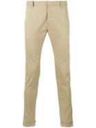 Dsquared2 - Straight Leg Chinos - Men - Cotton/spandex/elastane - 54, Nude/neutrals, Cotton/spandex/elastane