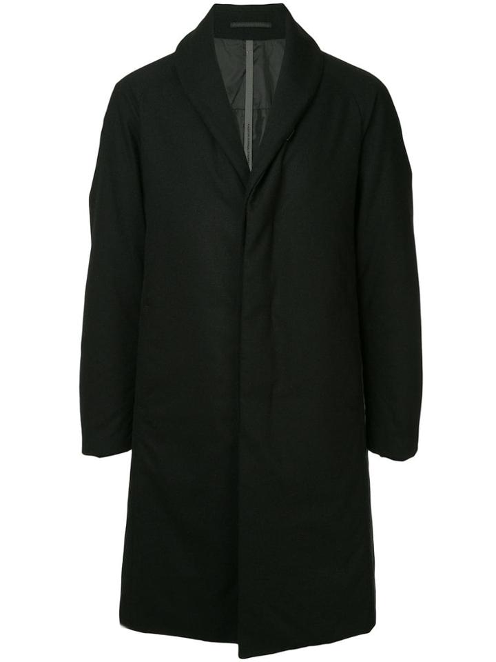 Kazuyuki Kumagai Basic Midi Coat - Black