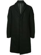 Kazuyuki Kumagai Basic Midi Coat - Black