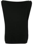 Yohji Yamamoto Pre-owned Multi Button Knitted Top - Black