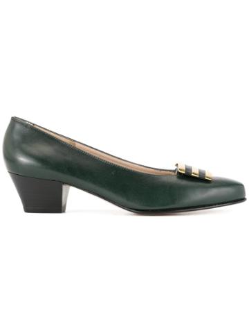 Salvatore Ferragamo Vintage Shoes Pumps - Green