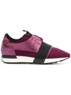 Balenciaga Purple Race Runners - Pink & Purple