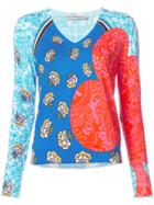 Mary Katrantzou King Print Top - Blue