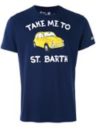 Mc2 Saint Barth - St. Barth Print T-shirt - Men - Cotton - S, Blue, Cotton