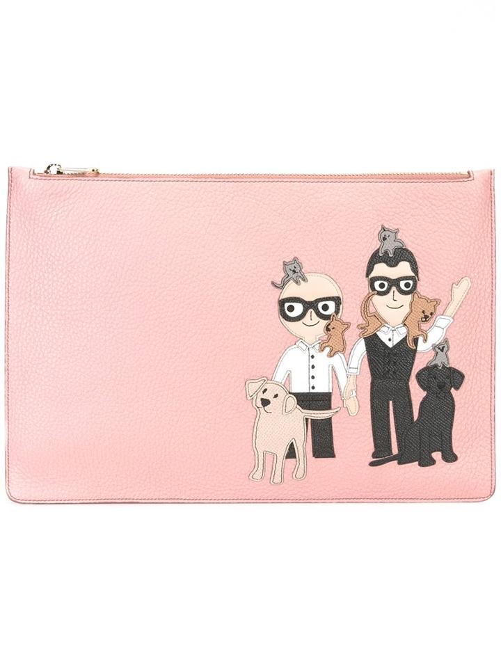 Dolce & Gabbana Family Patch Purse