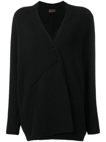 Oyuna Oversized Cardigan - Black