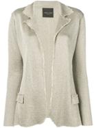 Roberto Collina Knitted Blazer Jacket - Neutrals