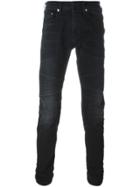Neil Barrett Biker Style Jeans - Black