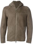 Eleventy Hooded Zipped Jacket