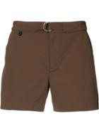 Katama - Jack Swim Shorts - Men - Polyester - 36, Brown, Polyester