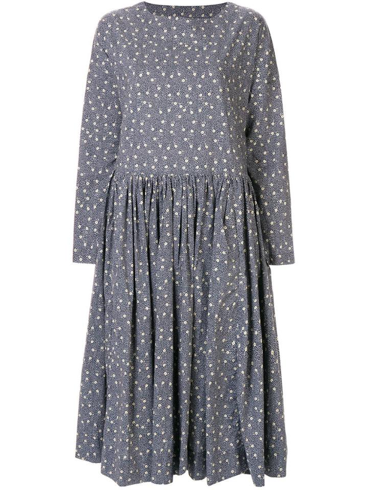 Casey Casey Pasha Floral Print Dress - Blue
