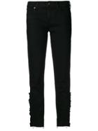 7 For All Mankind Straight-leg Jeans - Black