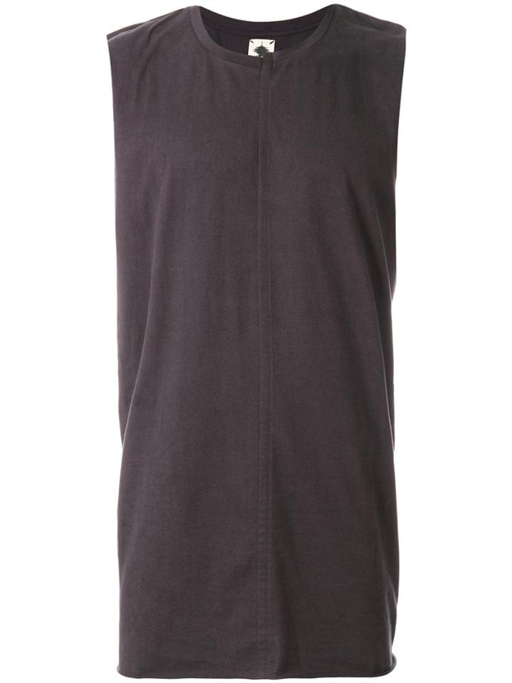 Forcerepublik Fitted Tank Top - Grey
