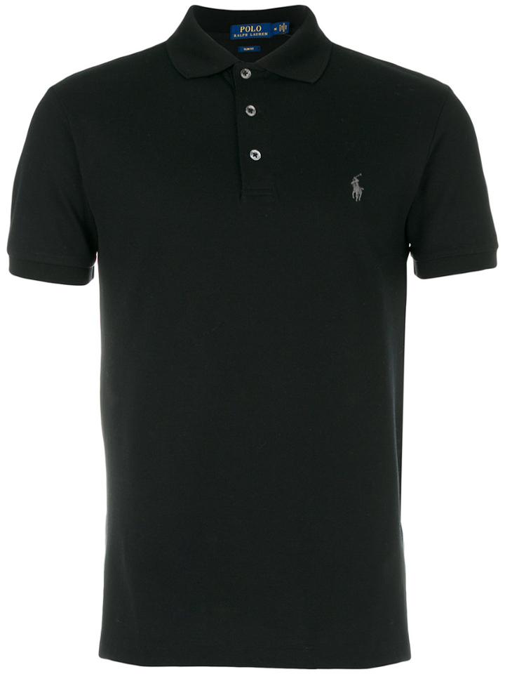 Polo Ralph Lauren Slim Fit Polo Shirt - Black