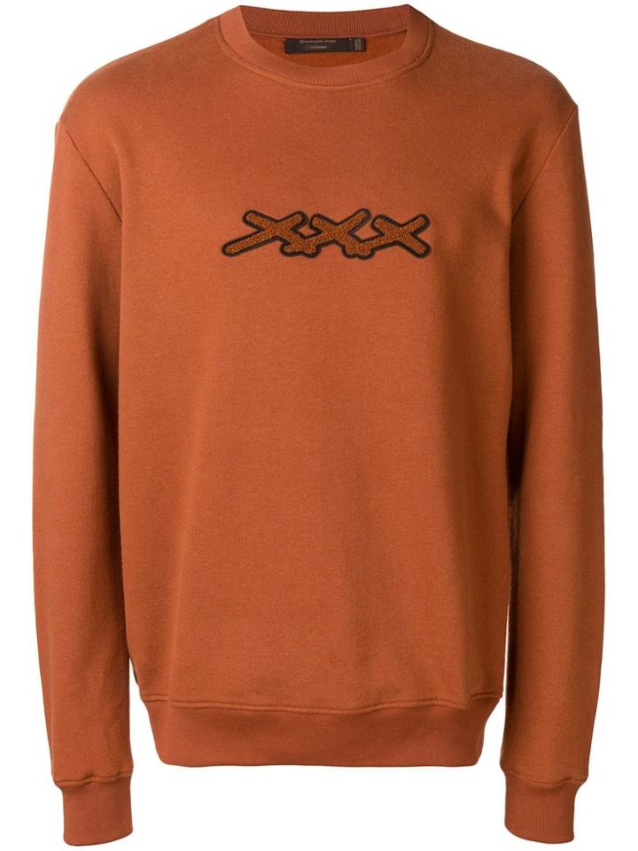 Ermenegildo Zegna Couture Xxx Sweatshirt - Brown