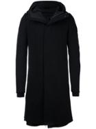 The Viridi-anne Hooded Coat - Black