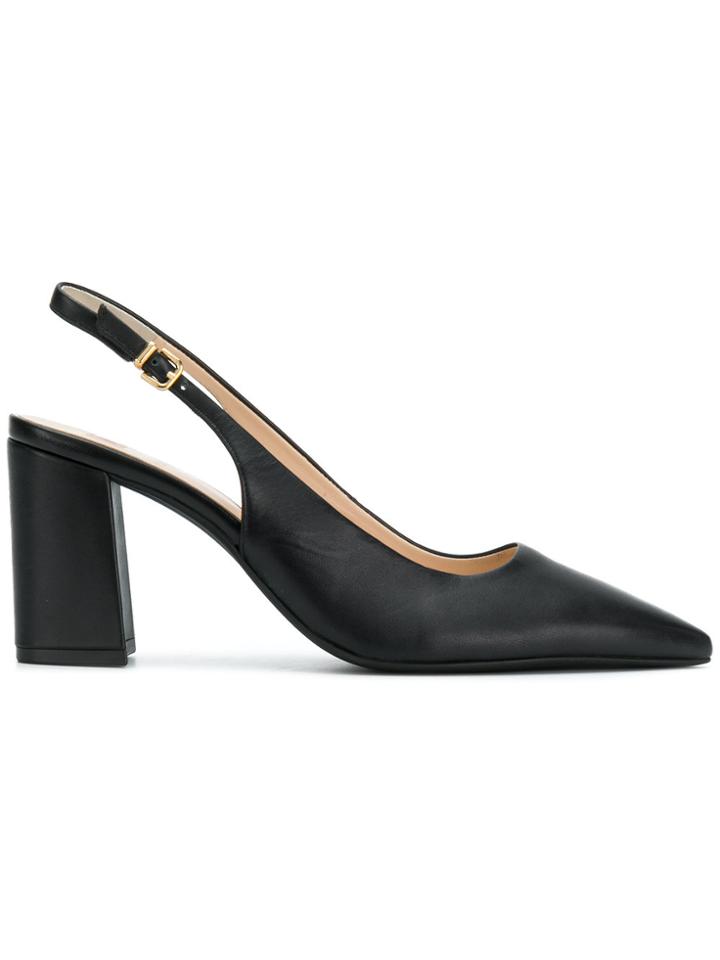 Hogl Sling-back Pointed Pumps - Black