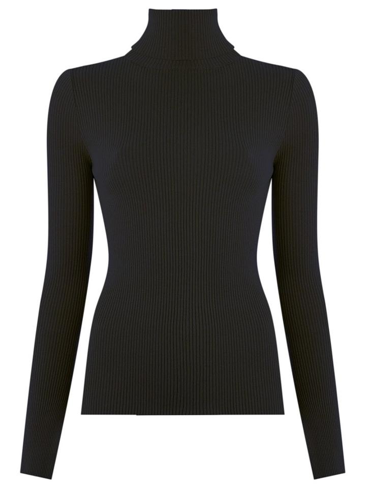 Uma Raquel Davidowicz - Knit Top - Women - Viscose/polyimide - G, Black, Viscose/polyimide