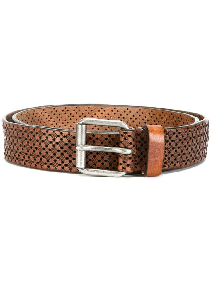 Paul & Joe Perforated Detailing Belt