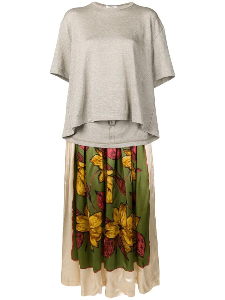 Junya Watanabe Two Part Dress - Neutrals