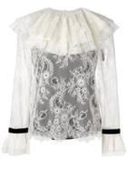 Philosophy Di Lorenzo Serafini Lace Ruffle Front Blouse