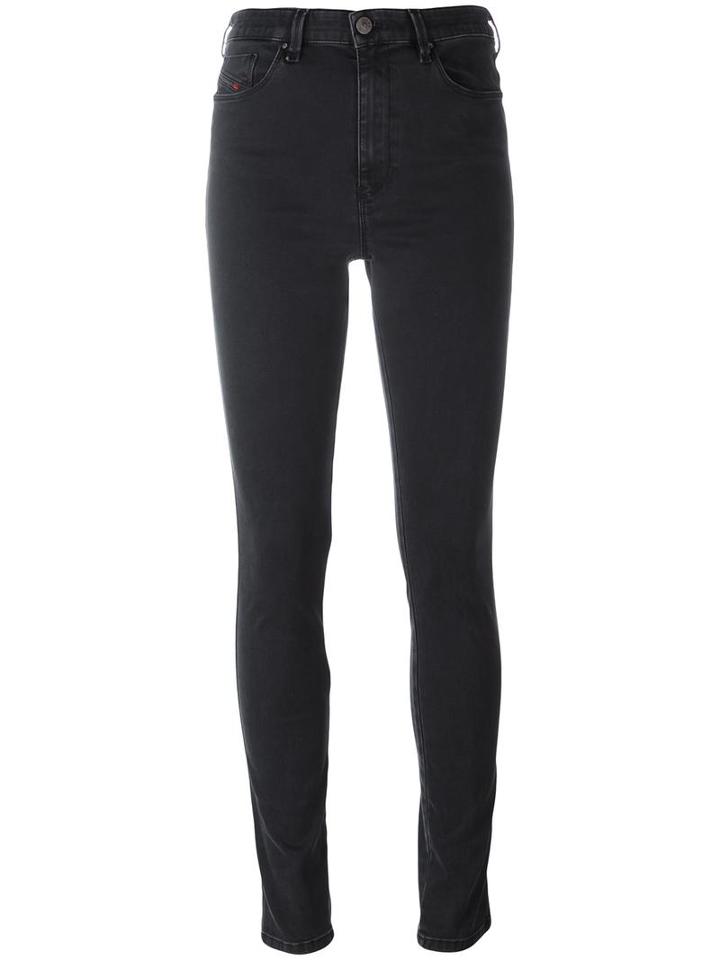 Diesel 'skinzee High' Jeans, Women's, Size: 28/32, Black, Cotton/polyester/spandex/elastane