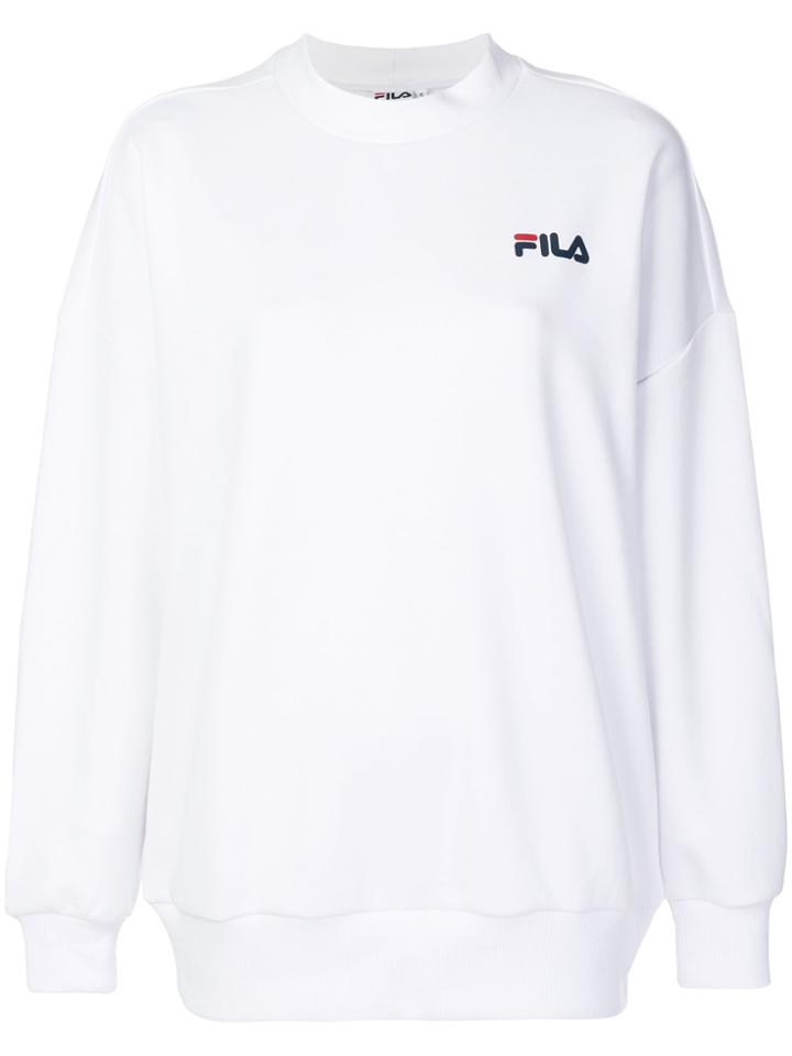Fila Logo Sweatshirt - White