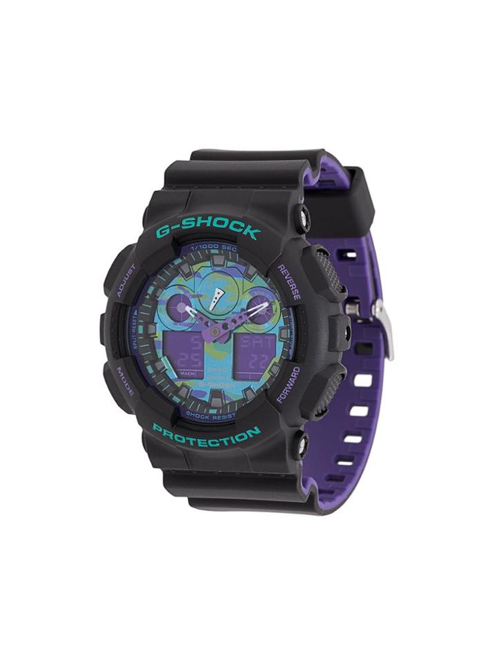 G-shock Classic Style Ga-100bl-1aer Watch - Black