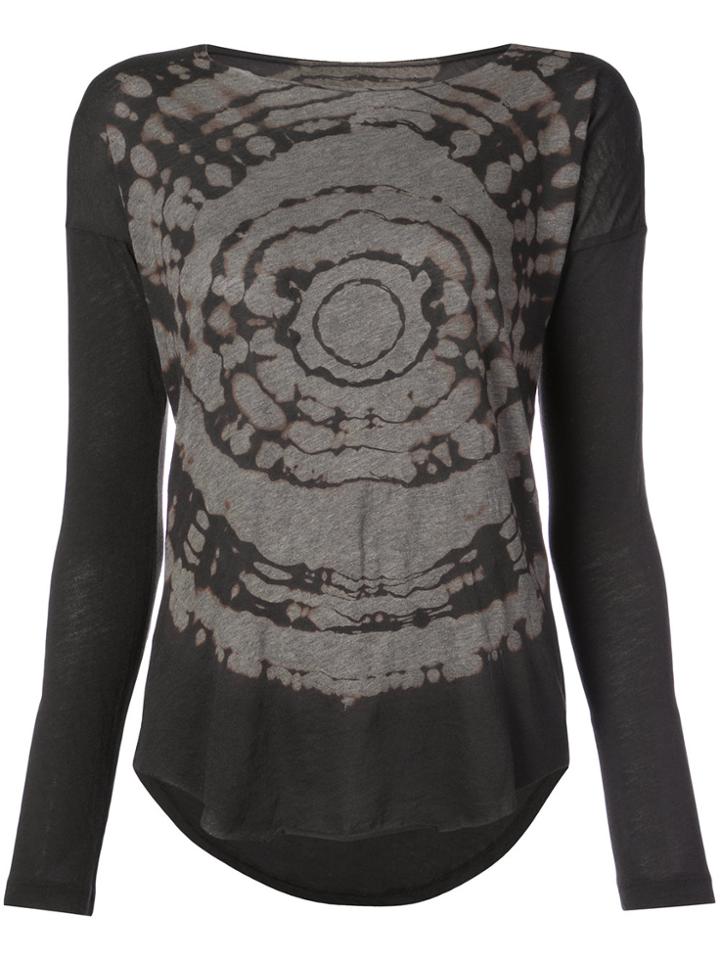 Raquel Allegra Tie Dye T-shirt - Grey