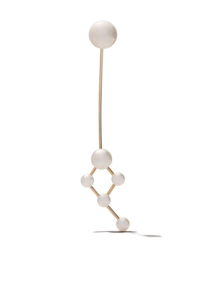 Sophie Bille Brahe 14kt Gold Dauphin Perle Earring - Unavailable