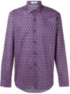 Fashion Clinic Timeless Printed Shirt - Purple