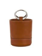 Simon Miller Mini Smooth Brown Bonsai 15 Bucket Bag