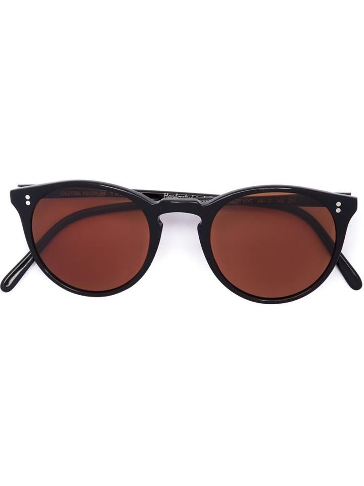 Oliver Peoples 'o'malley' Sunglasses, Women's, Black, Acetate
