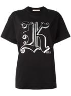 Christopher Kane Gothic K T-shirt - Black