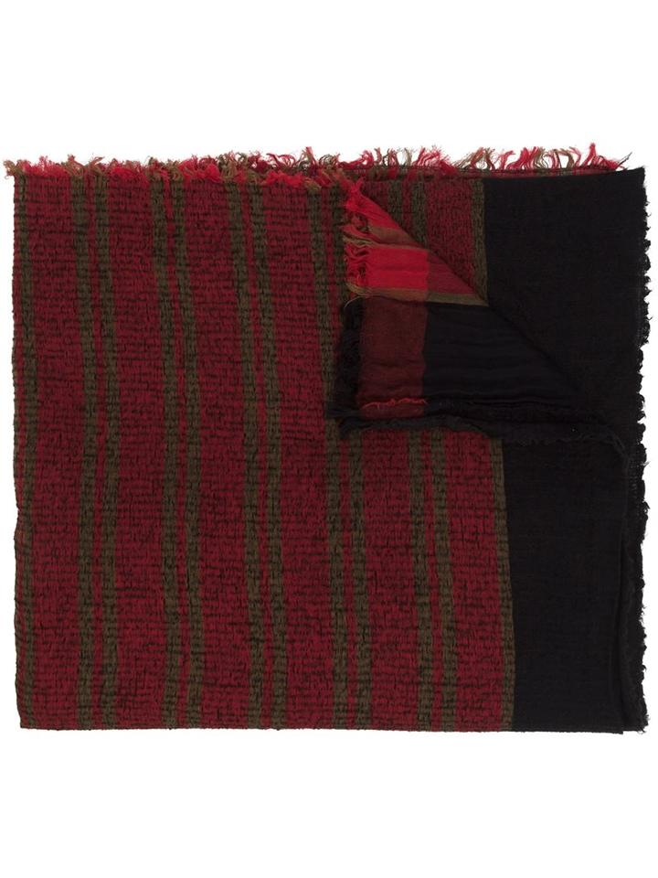Uma Wang Striped Long Scarf