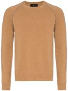 Alanui Aztec Elbow Print Cashmere Jumper - Neutrals
