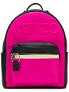 Kenzo Kombo Backpack - Pink & Purple