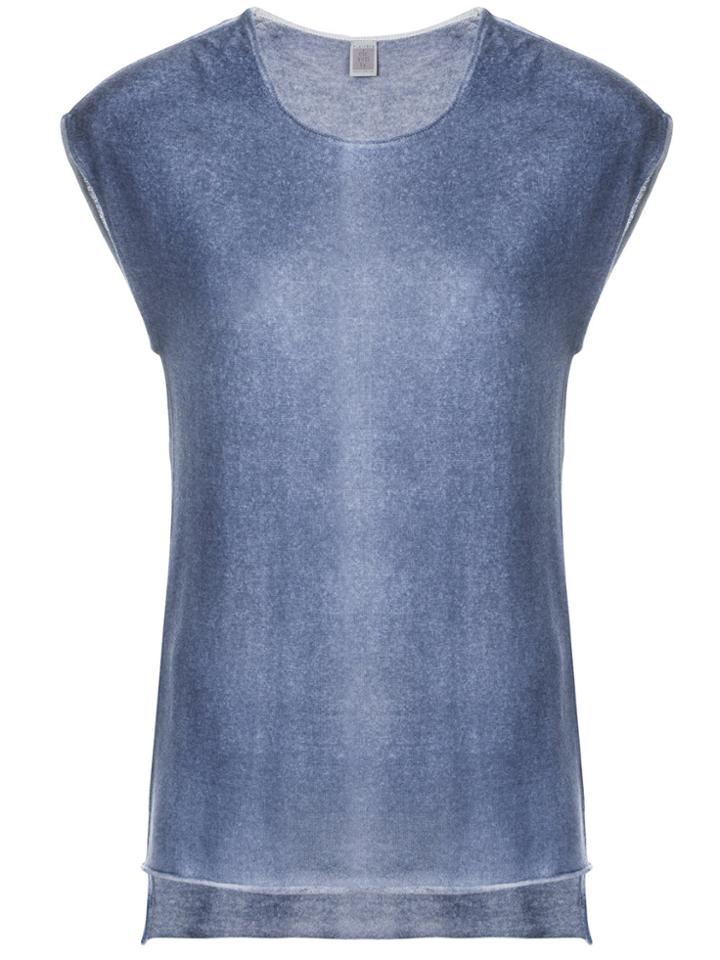 Eleventy Round Neck T-shirt - Blue