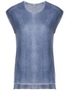 Eleventy Round Neck T-shirt - Blue