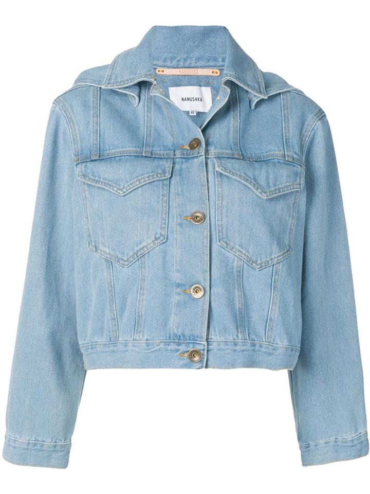 Nanushka Classic Denim Jacket - Blue