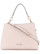 Michael Michael Kors - Large 'portia' Tote - Women - Leather - One Size, Pink/purple, Leather